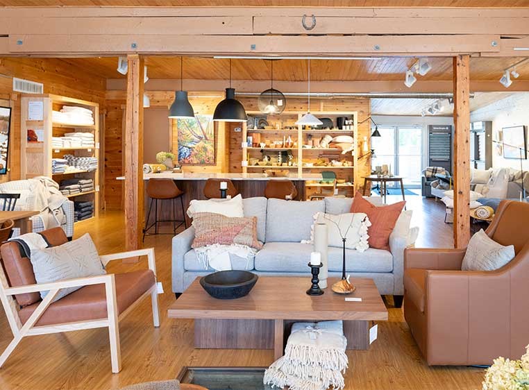 Rustic living room